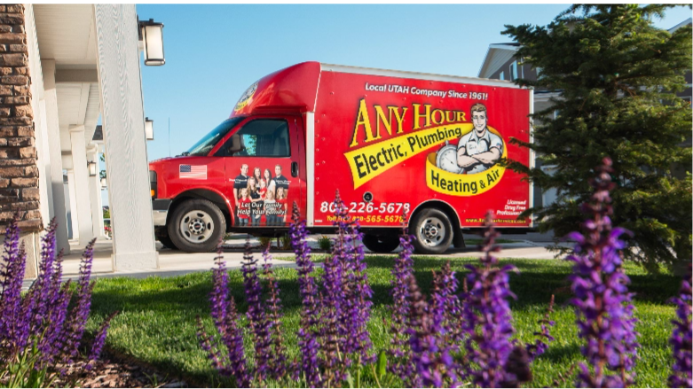 anyhour truck outside home