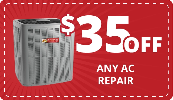 Coupon for $35 OFF Any AC Repair